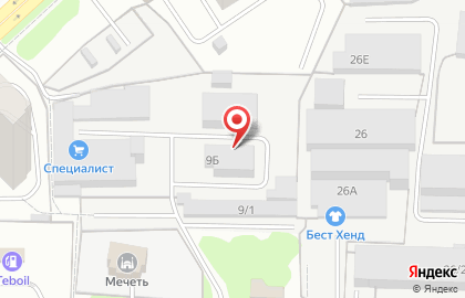 Монтажная компания ЭлектроСтройМонтаж в Свердловском районе на карте