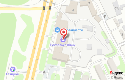Магазин автозапчастей в Тамбове на карте
