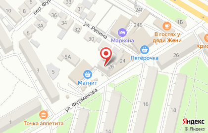 Продуктовый магазин Купец в Ленинском районе на карте
