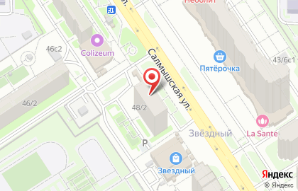 ООО ОИКБ Русь на Салмышской улице на карте