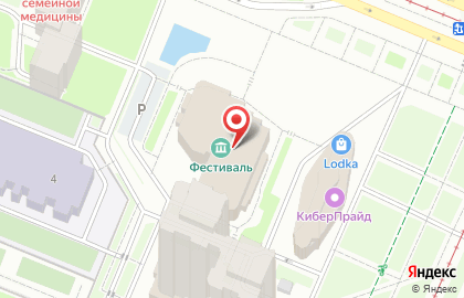 Терра на улице Просвещения на карте