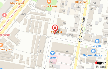 Киоск по продаже фастфудной продукции на улице Фильченкова на карте