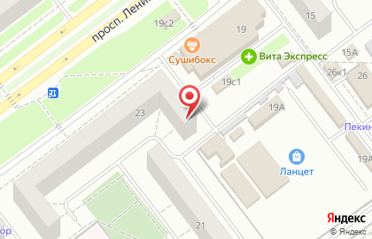 Сервисная компания Контур на проспекте Ленинского Комсомола на карте