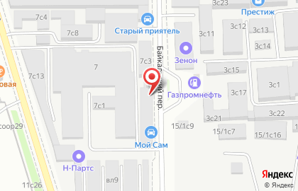 Автосервис на Щёлковской на карте