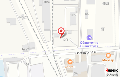 ЗАО Чермет-Резерв на Рязановском шоссе на карте