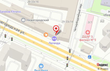 Клуб смешанных единоборств Легенда на карте