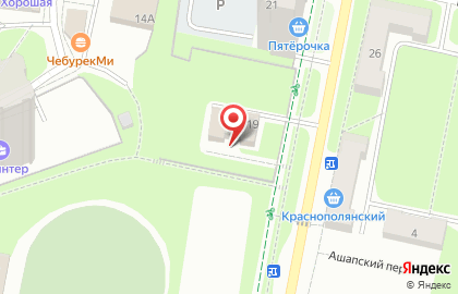 Клуб Искорка на Краснополянской улице на карте