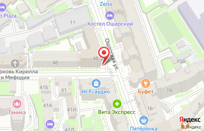 Министерство финансов Нижегородской области на карте