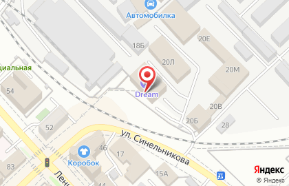Фитнес-студия dreamtraining.ru в Железнодорожном районе на карте