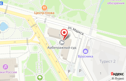 Арбитражный суд Липецкой области на карте