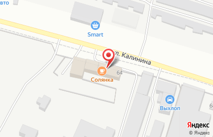 Служба заказа легкового транспорта в Нижнем Новгороде на карте
