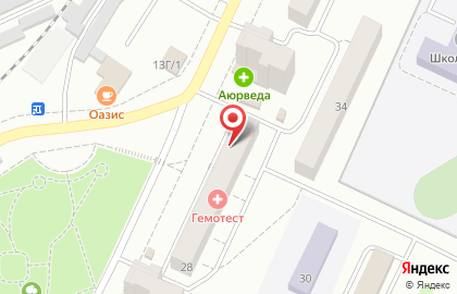 Книжно-канцелярский магазин Городской бестселлер в Ленинском районе на карте