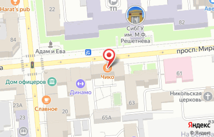 Dog osminog на карте