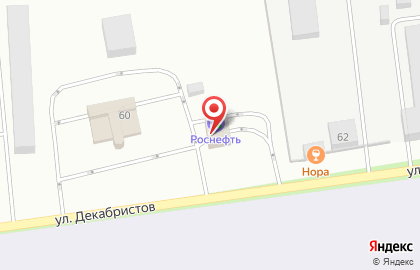 АЗС ПТК на улице Декабристов на карте