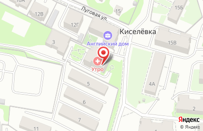 Сантехническая компания на Луговой улице на карте