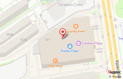 Магазин Жу-жу в Заельцовском районе на карте