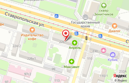 Магазин спортивного питания Body-Pit на Ставропольской улице на карте