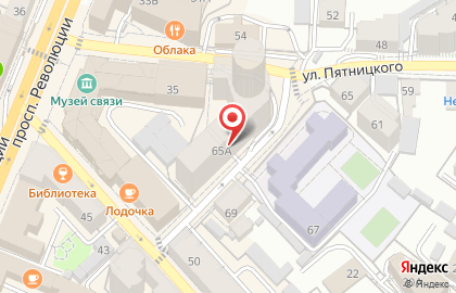 Банкомат АКБ Инвестторгбанк в Центральном районе на карте