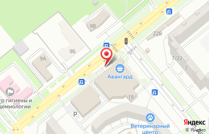 Киоск по продаже кваса Прибой на улице Маршала Кошевого на карте