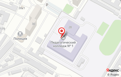 Омский педагогический колледж №1 на карте