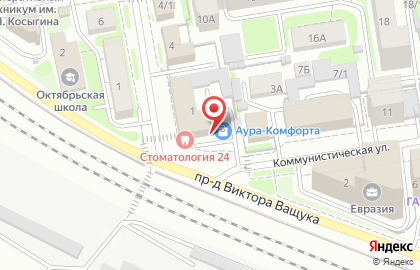 Геодезический Метрологический Центр на Коммунистической улице на карте