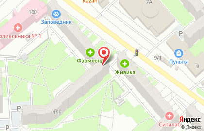 Страховая медицинская компания Астрамед-мс в Железнодорожном районе на карте