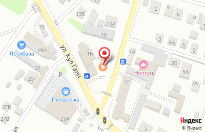 Кафе Тюбетейка в Казани на карте