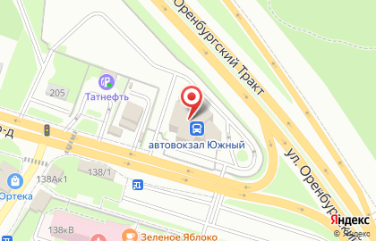 Банкомат, РОСТ БАНК, ОАО, Приволжский район в Оренбургском проезде на карте