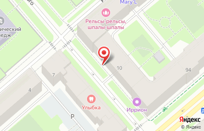 Молочный магазин Тулома на улице Володарского на карте