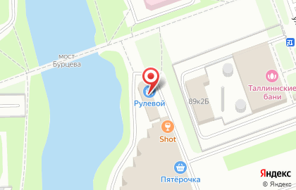 Детейлинг-центр Рулевой на проспекте Ветеранов на карте
