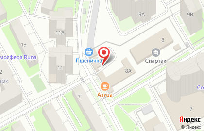 Автостоянка в Перми на карте