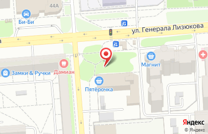 ОАО Ростелеком на улице Генерала Лизюкова на карте