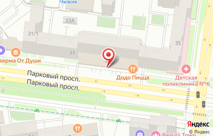Банкомат ВТБ в Перми на карте