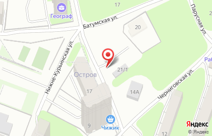 Автостоянка в Перми на карте