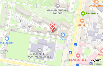 Магазин посуды Tupperware на улице Орджоникидзе на карте