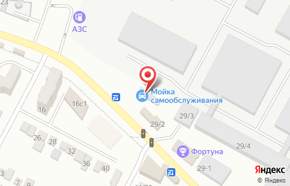 Автомойка самообслуживания на Московской улице на карте