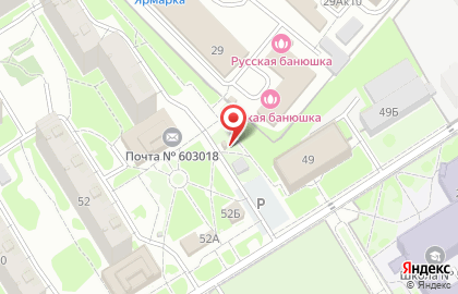 Киоск кондитерских и хлебобулочных изделий в Автозаводском районе на карте