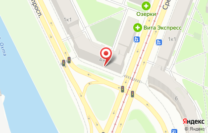 Магазин женской одежды Империя платья на Красногвардейской площади на карте