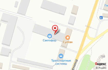 База оптовых цен Находка на улице Ленина на карте