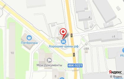 Магазин шин и дисков Bs-tyres.ru в Лыткарино на карте
