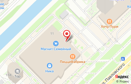 Зооцентр Эдем на улице Павловского на карте