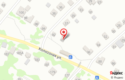 Мясной магазин Мясное подворье, мясной магазин на Колхозной улице на карте