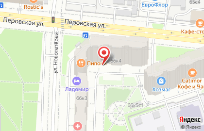 Бухгалтерские услуги Перово, Новогиреево на карте