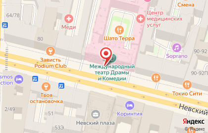 Союз театральных деятелей РФ на карте