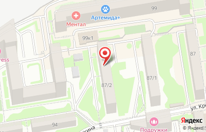 Красный проспект 87/2, ТСЖ на карте