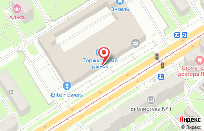 Рынок Торжковский в Санкт-Петербурге на карте