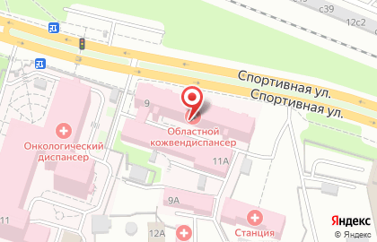 Рязанский областной центр профилактики и борьбы со СПИДом и ИЗ на карте