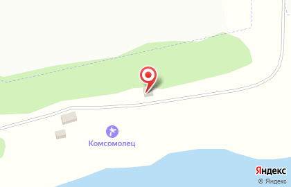 База отдыха Комсомолец на карте