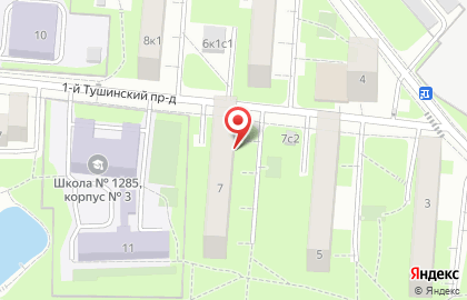 Совет ветеранов района Покровское-Стрешнево на карте