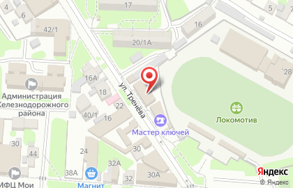 Прасковейский на карте